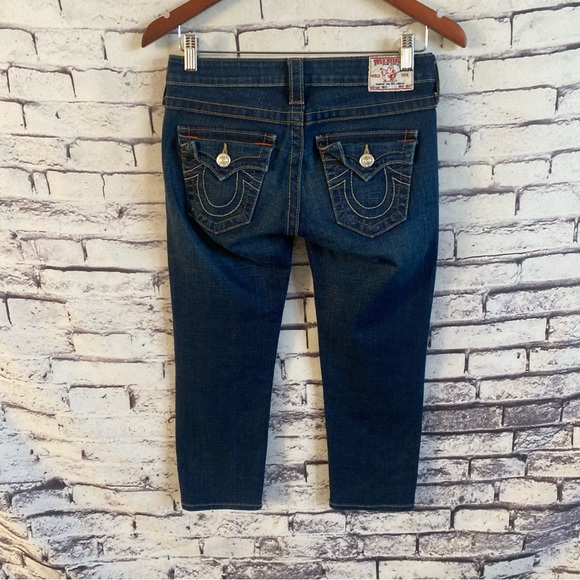 True Religion Denim - True Religion Lily Cropped Capri Jeans SZ 26